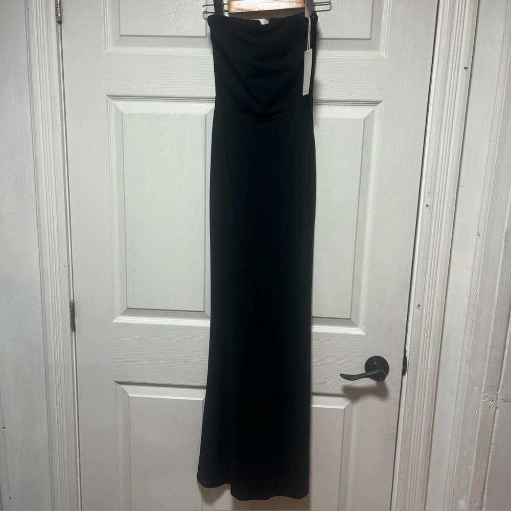 NWT VICI Exclusive x FATE Dress XS Black Strapless Cocktail Evening Formal Prom